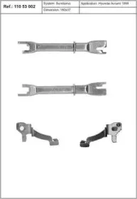 Регулятор, барабанный тормоз KAWE купить